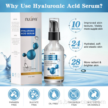 Rakagefandi Hyaluronic Acid Serum fyrir andliti